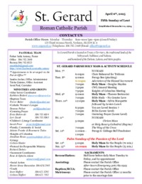 Fifth Sunday of Lent C